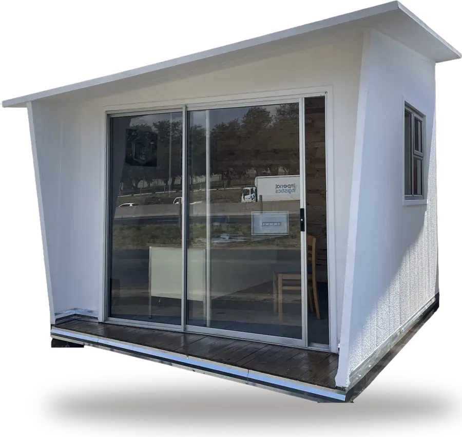 Shellcase MyCube prefab hut